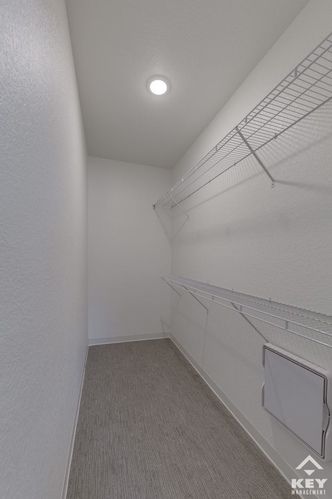 2 bedroom, primary closet